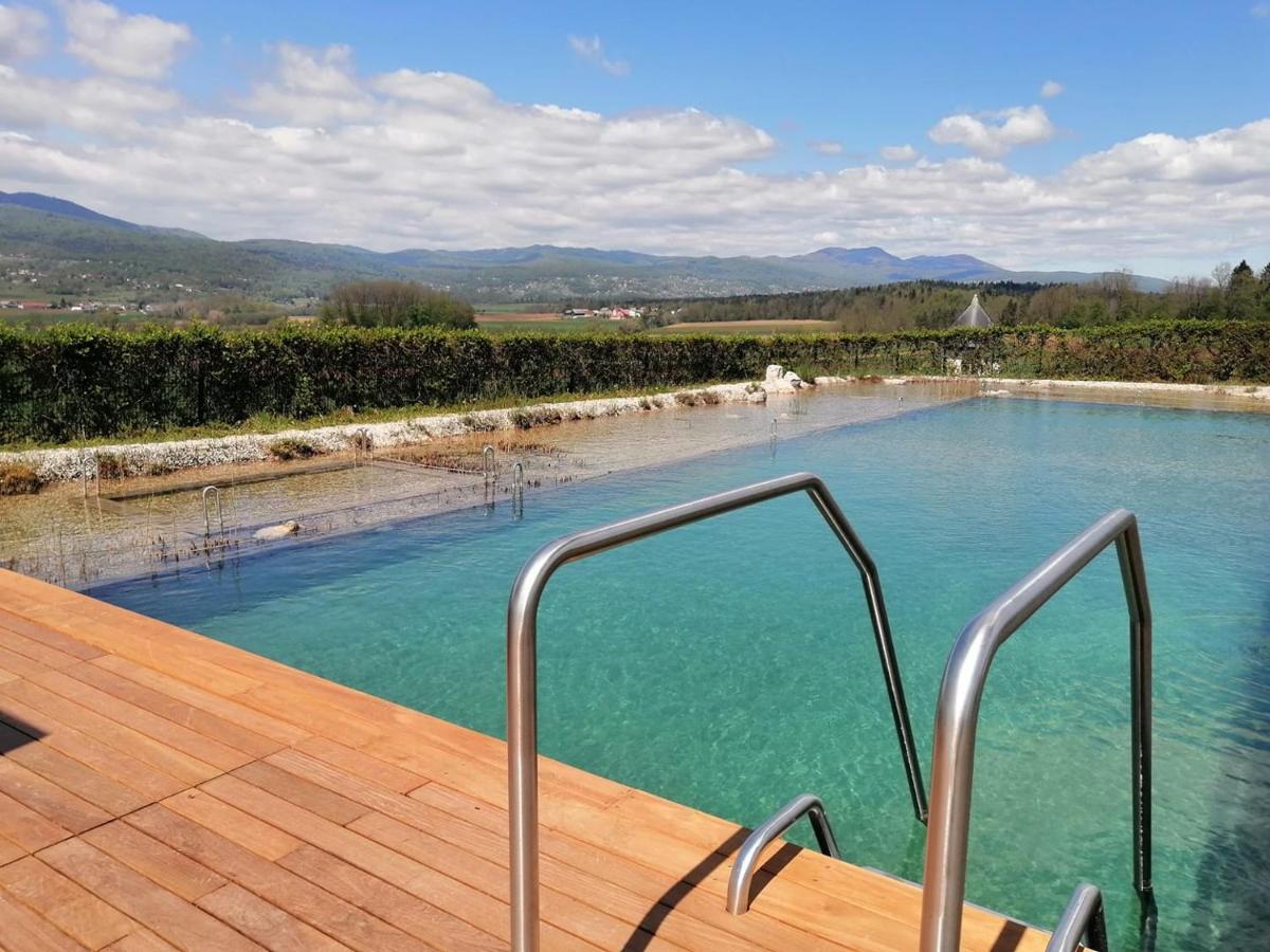 Glamping Maleric With Natural Pool Dragatuš Zewnętrze zdjęcie