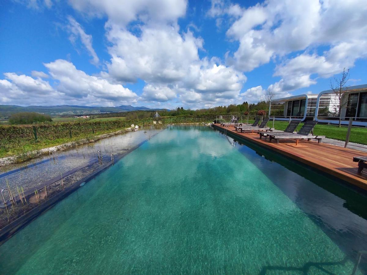 Glamping Maleric With Natural Pool Dragatuš Zewnętrze zdjęcie