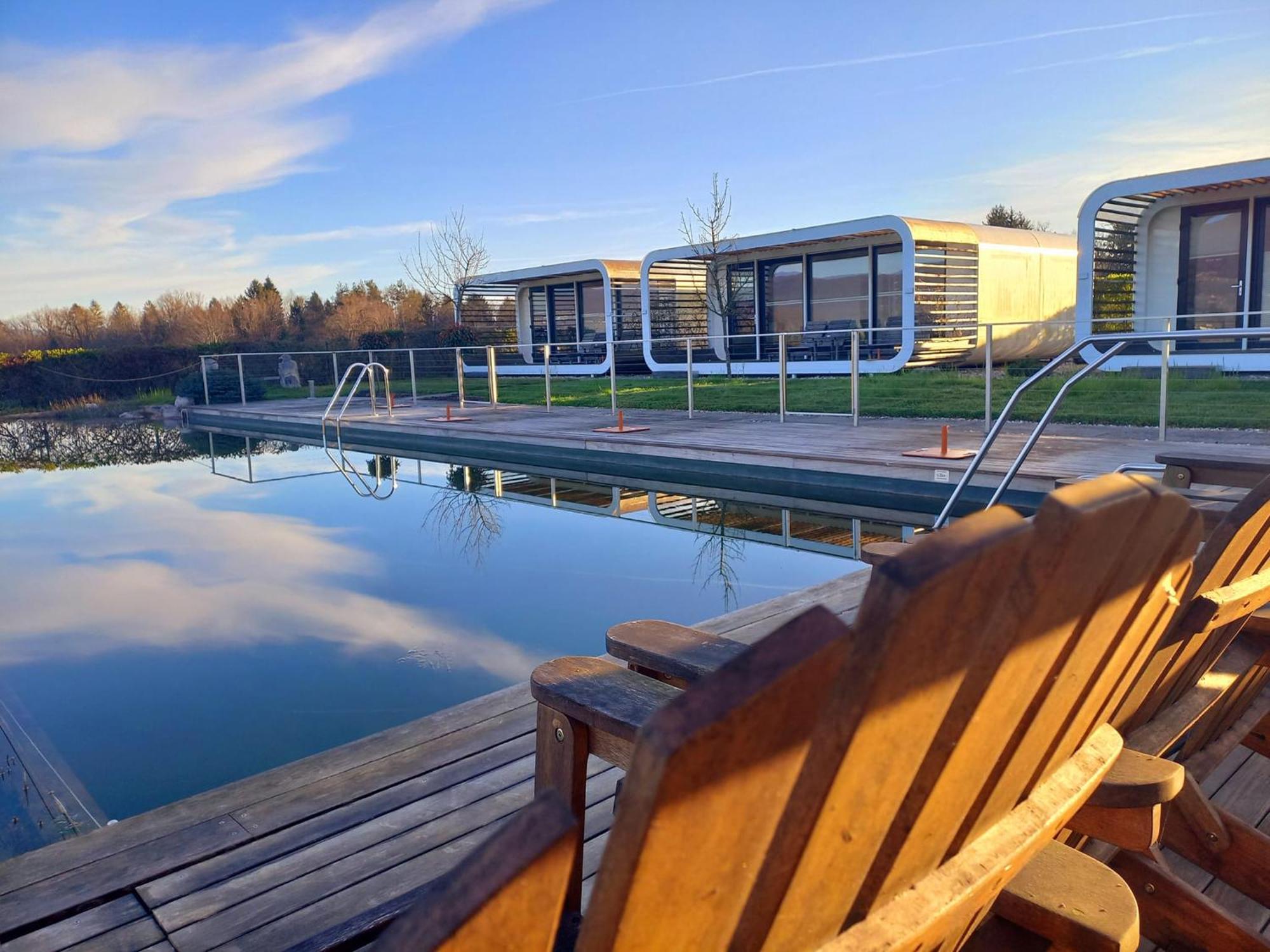 Glamping Maleric With Natural Pool Dragatuš Zewnętrze zdjęcie
